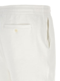Polo Ralph Lauren Cotton Terry Bermuda Shorts White
