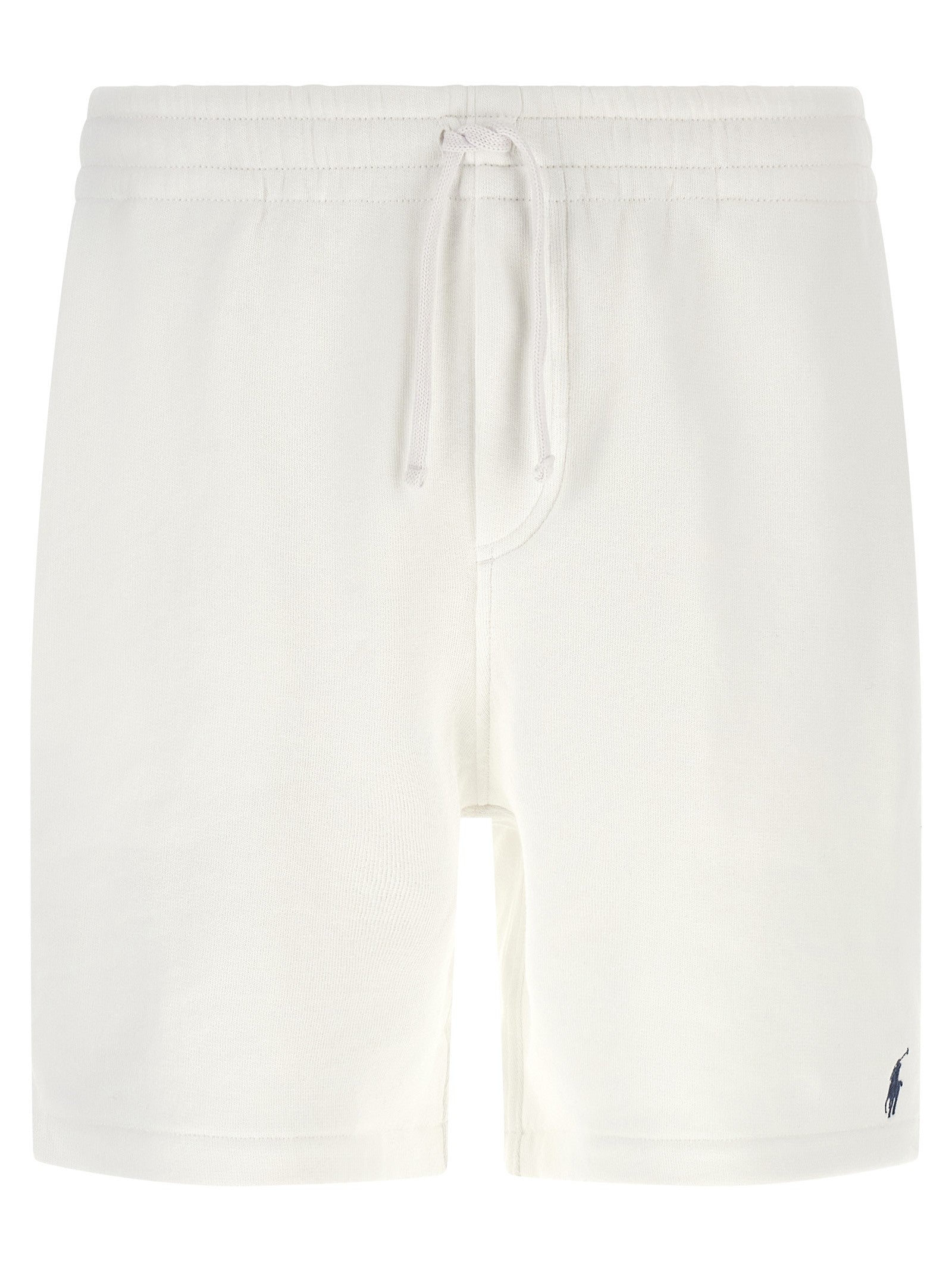 Polo Ralph Lauren Cotton Terry Bermuda Shorts White