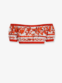 Dolce &amp; Gabbana Women's Maiolica Top Orange