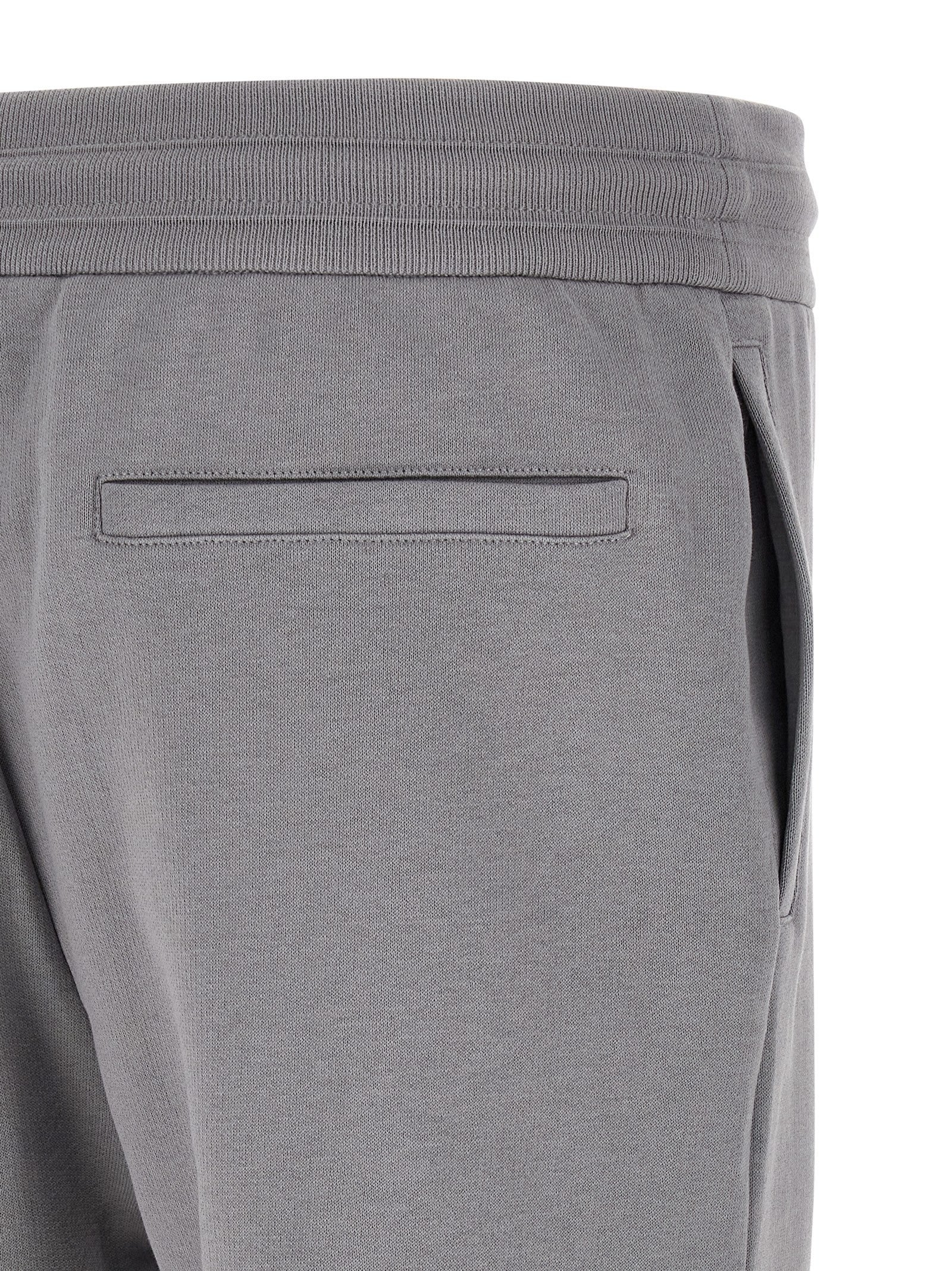 Kiton Cotton Tracksuit Grey
