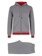 Kiton Cotton Tracksuit Grey