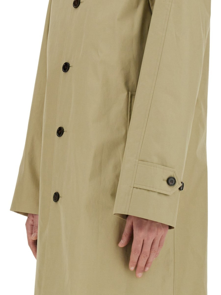 Burberry Men's Cotton Trench Coat Multicolor, view 4