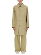 Burberry Men's Cotton Trench Coat Multicolor