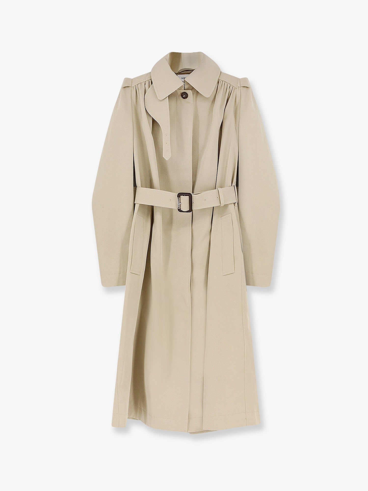 Alexander McQueen Women's Cotton Trench Beige