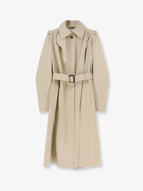 Alexander McQueen Women's Cotton Trench Beige