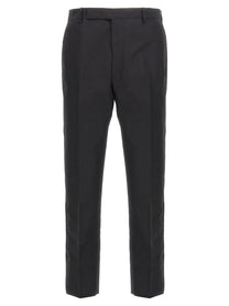 PRADA Cotton Trousers Tec Black