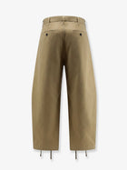 Sacai Men's Cotton Trousers Beige, view 2
