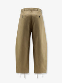 Sacai Men's Cotton Trousers Beige