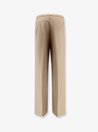 Moncler Women's Cotton Trousers Beige, view 2