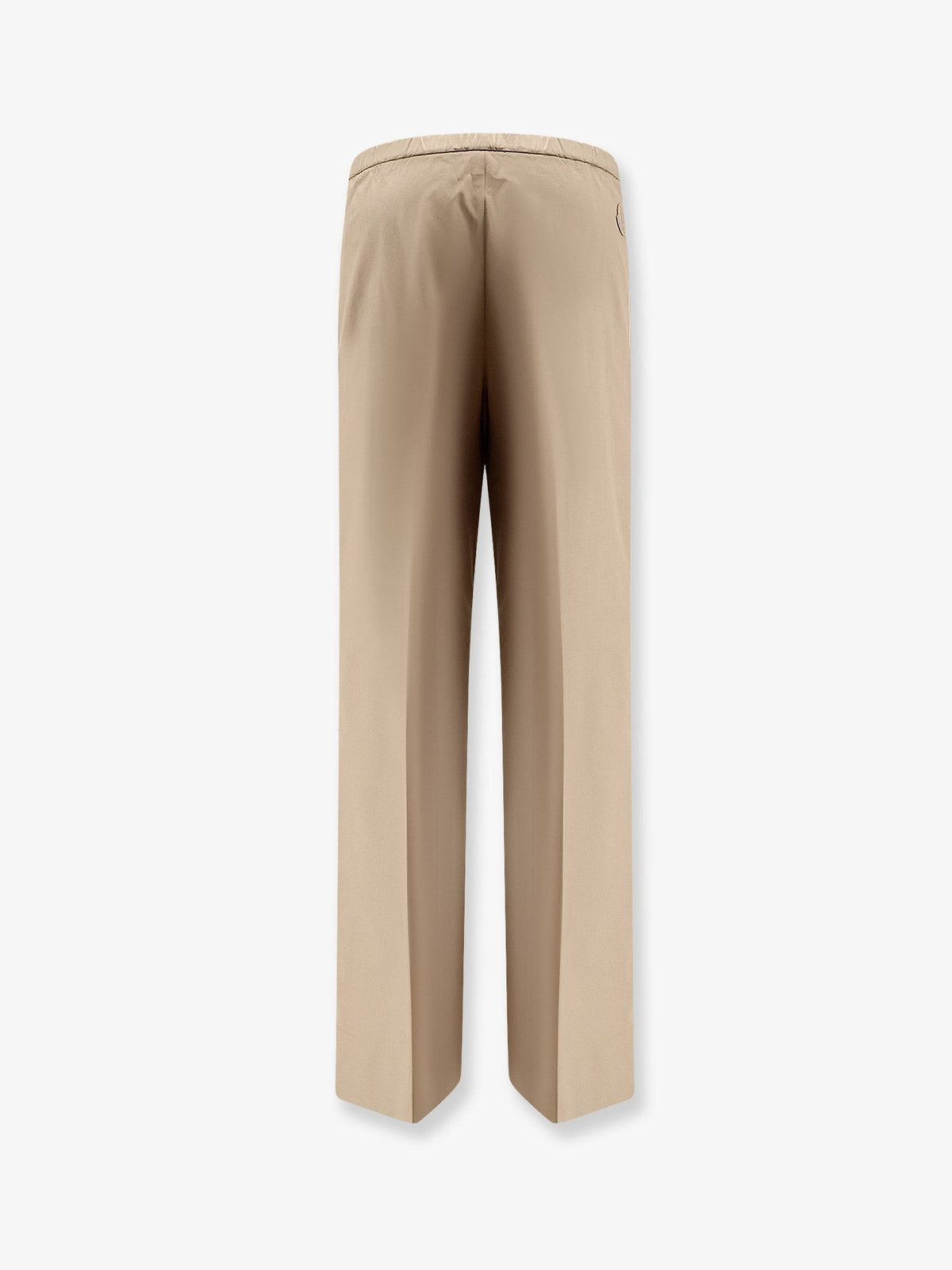 Moncler Women's Cotton Trousers Beige, view 2