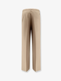 Moncler Women's Cotton Trousers Beige