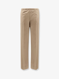 Moncler Women's Cotton Trousers Beige