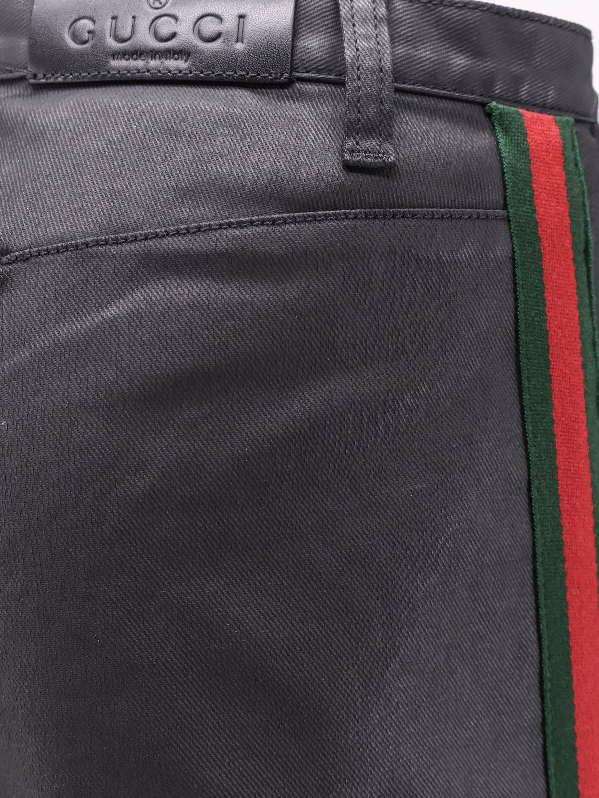 Gucci Men's Cotton Trousers Black