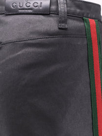 Gucci Men's Cotton Trousers Black