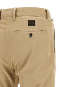 Incotex Cotton Trousers Beige
