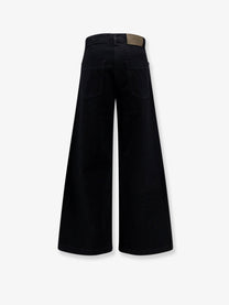 ASPESI Women's Cotton Trousers Black, view 2