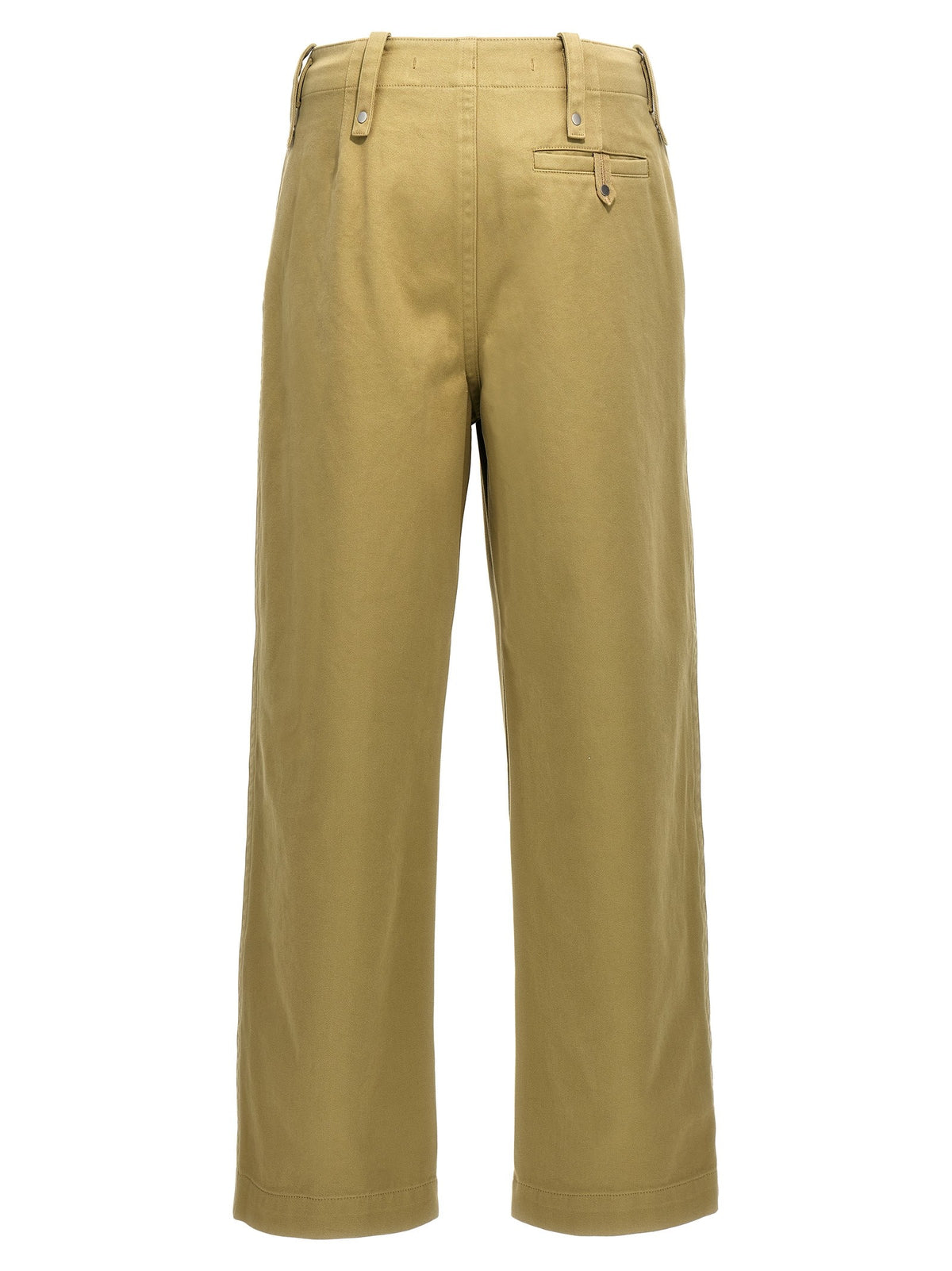 Burberry Cotton Trousers Beige, view 2
