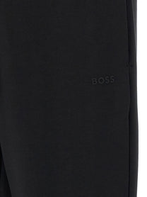 Hugo Boss Cotton Trousers Black