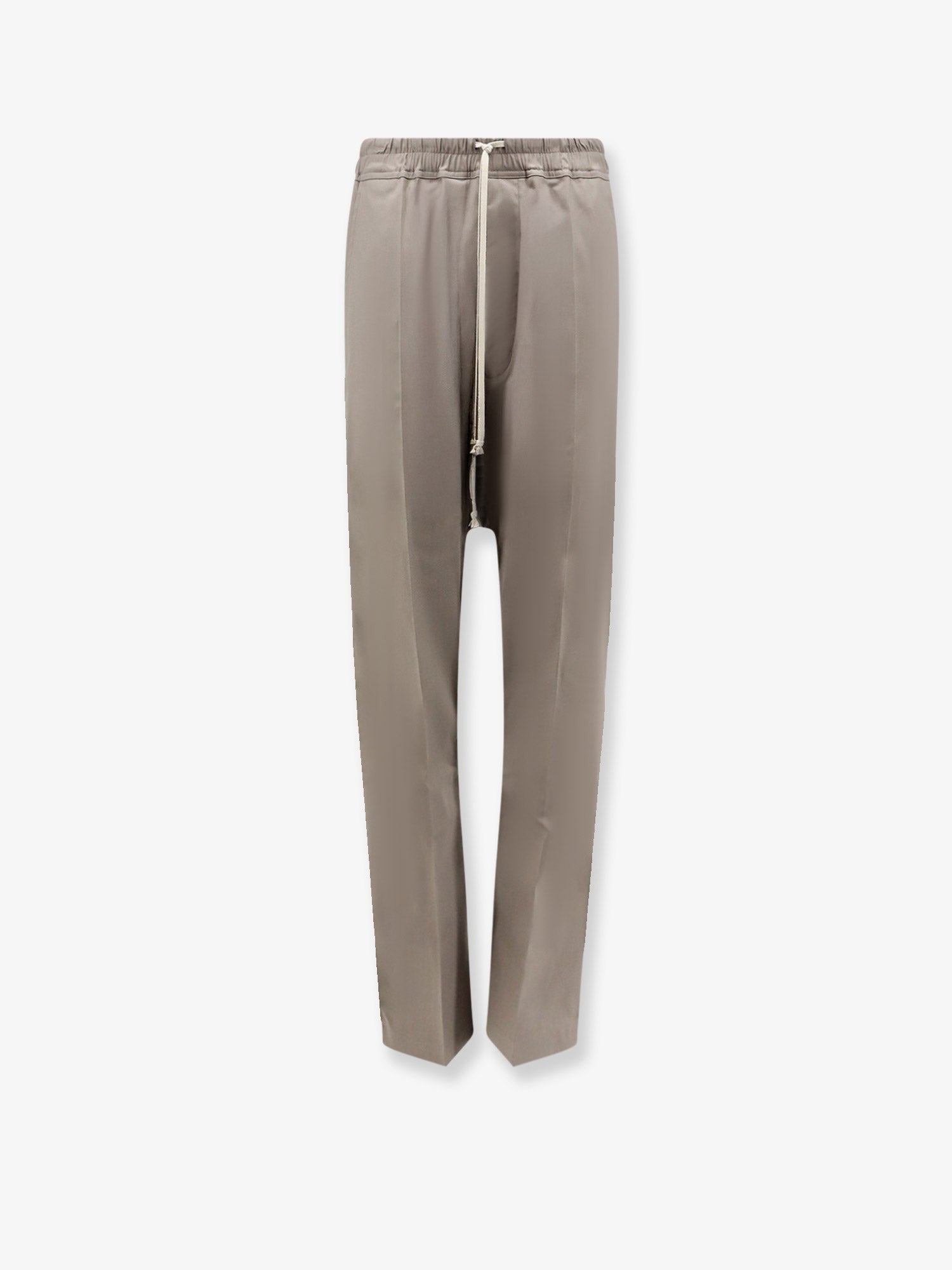 Rick Owens Men's Cotton Trousers Grey