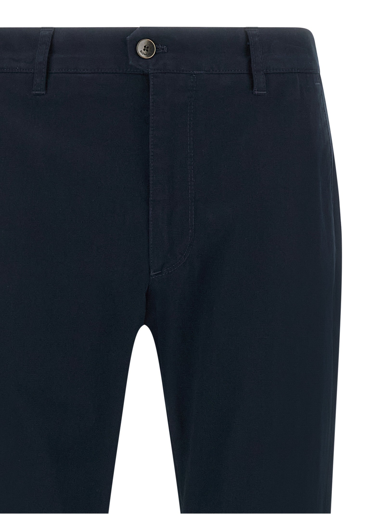 Incotex Cotton Trousers Blue