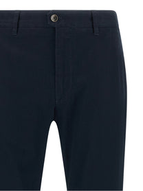 Incotex Cotton Trousers Blue