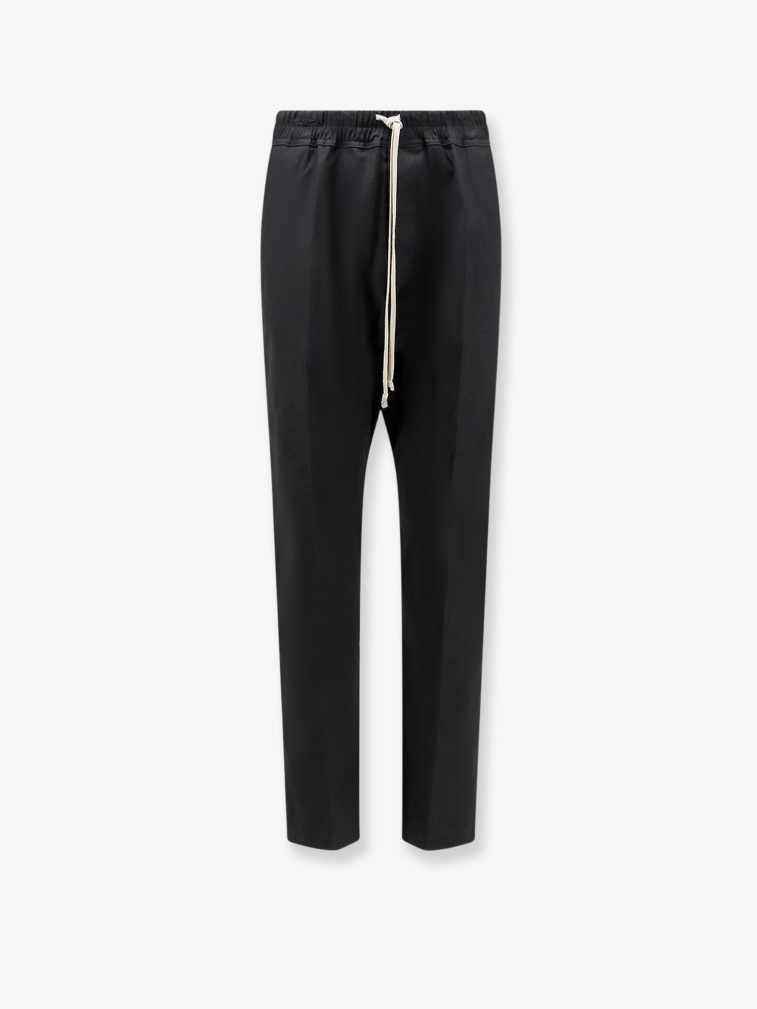 Rick Owens Men's Cotton Trousers Black