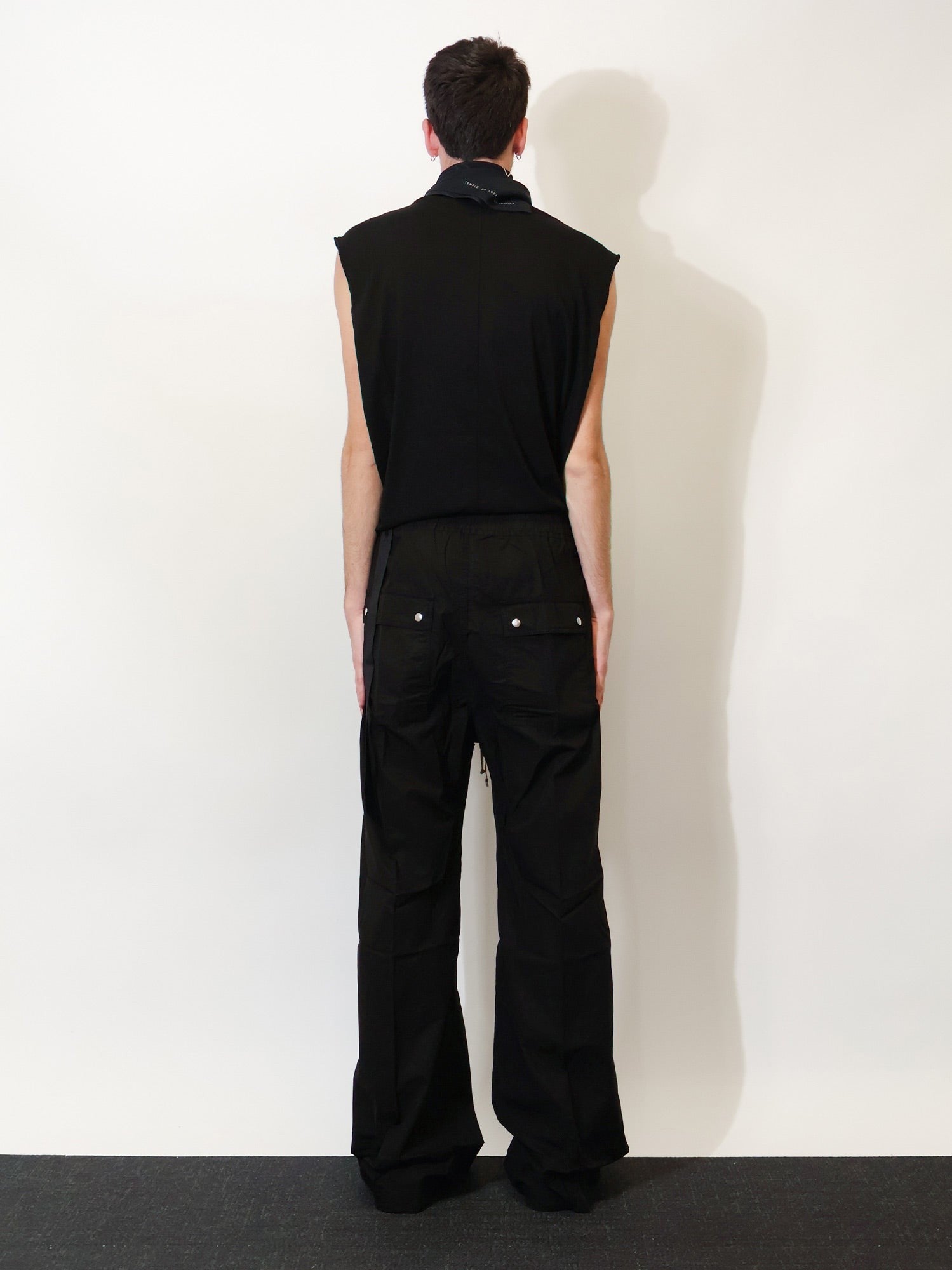 DRKSHDW Men's Cotton Trousers Black