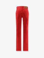 Chloé Women's Cotton Trousers Red, view 2