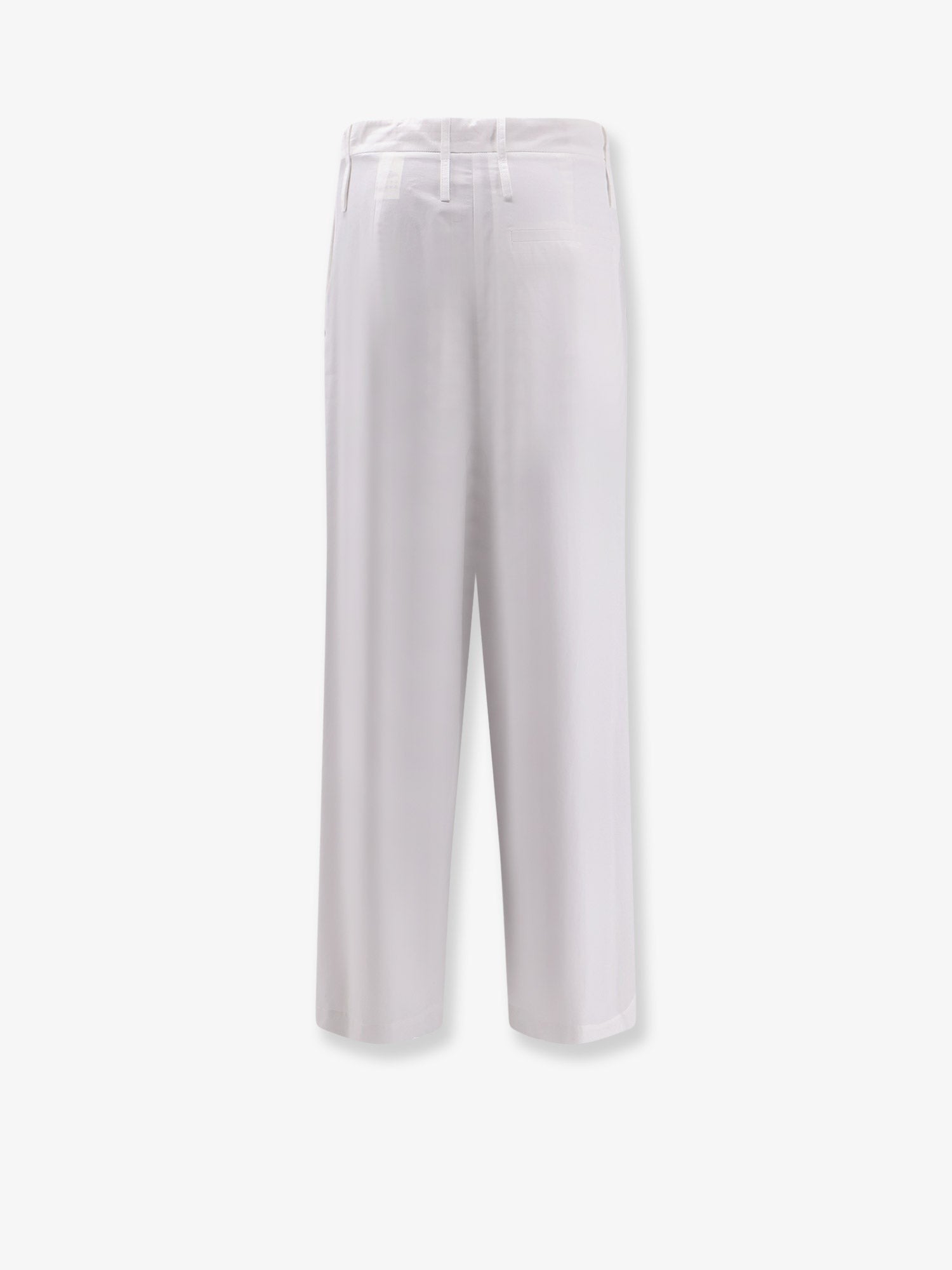 Alysi Women's Cotton Trousers White
