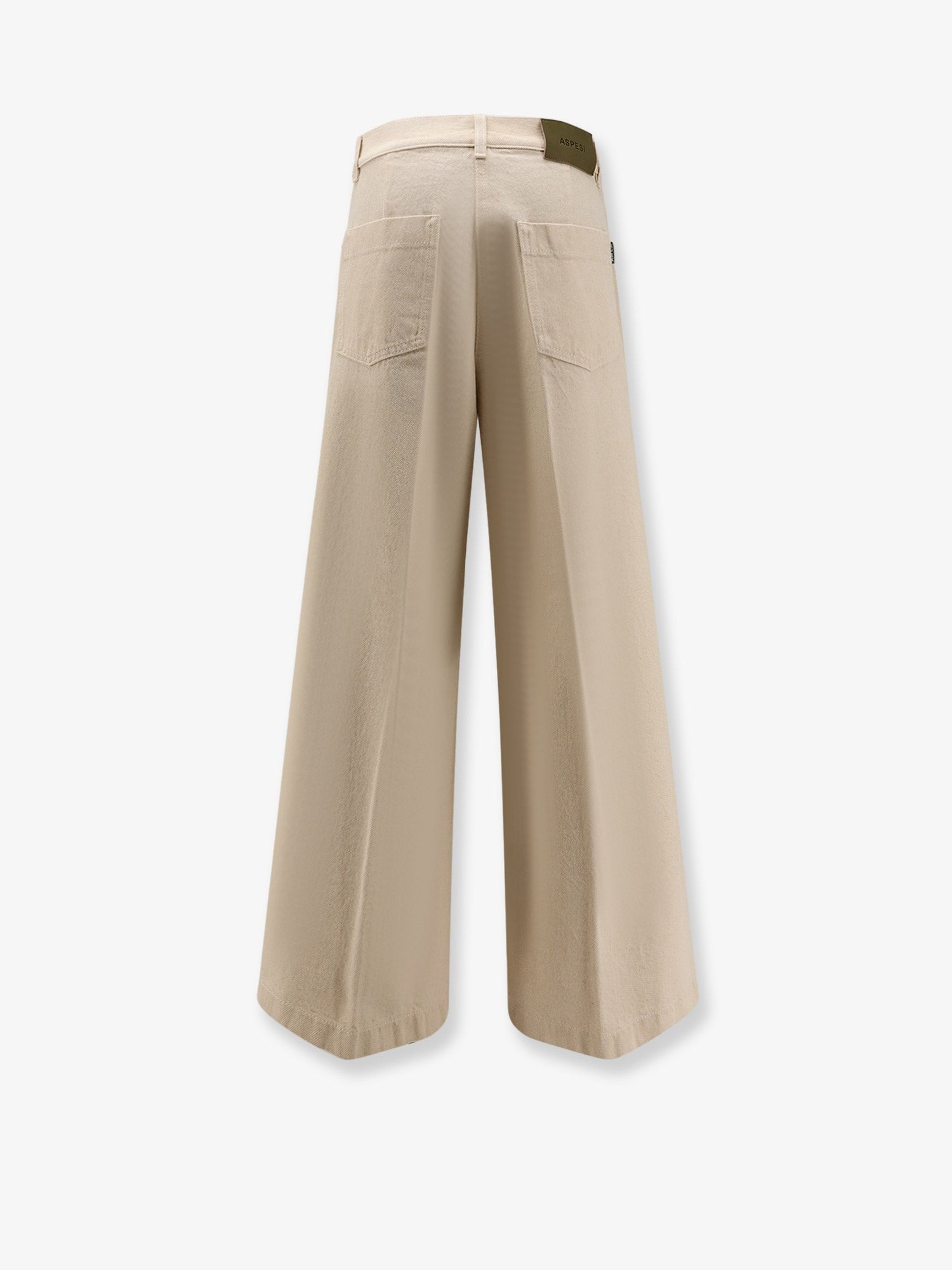 ASPESI Women's Cotton Trousers White ASPESI