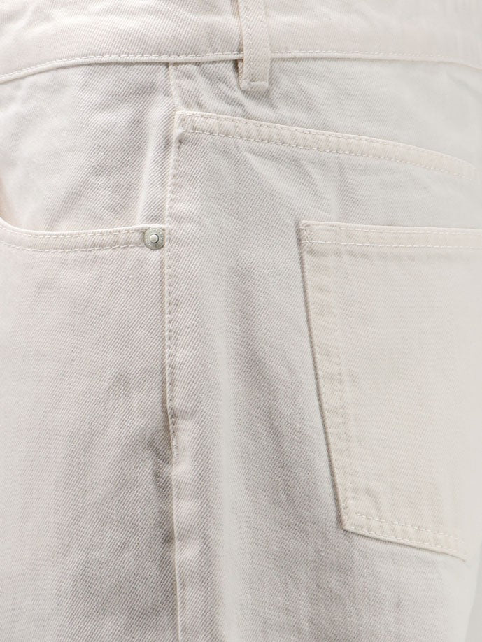 Ami Paris Men's Cotton Trousers White