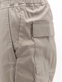 Rick Owens Men's Cotton Trousers Grey