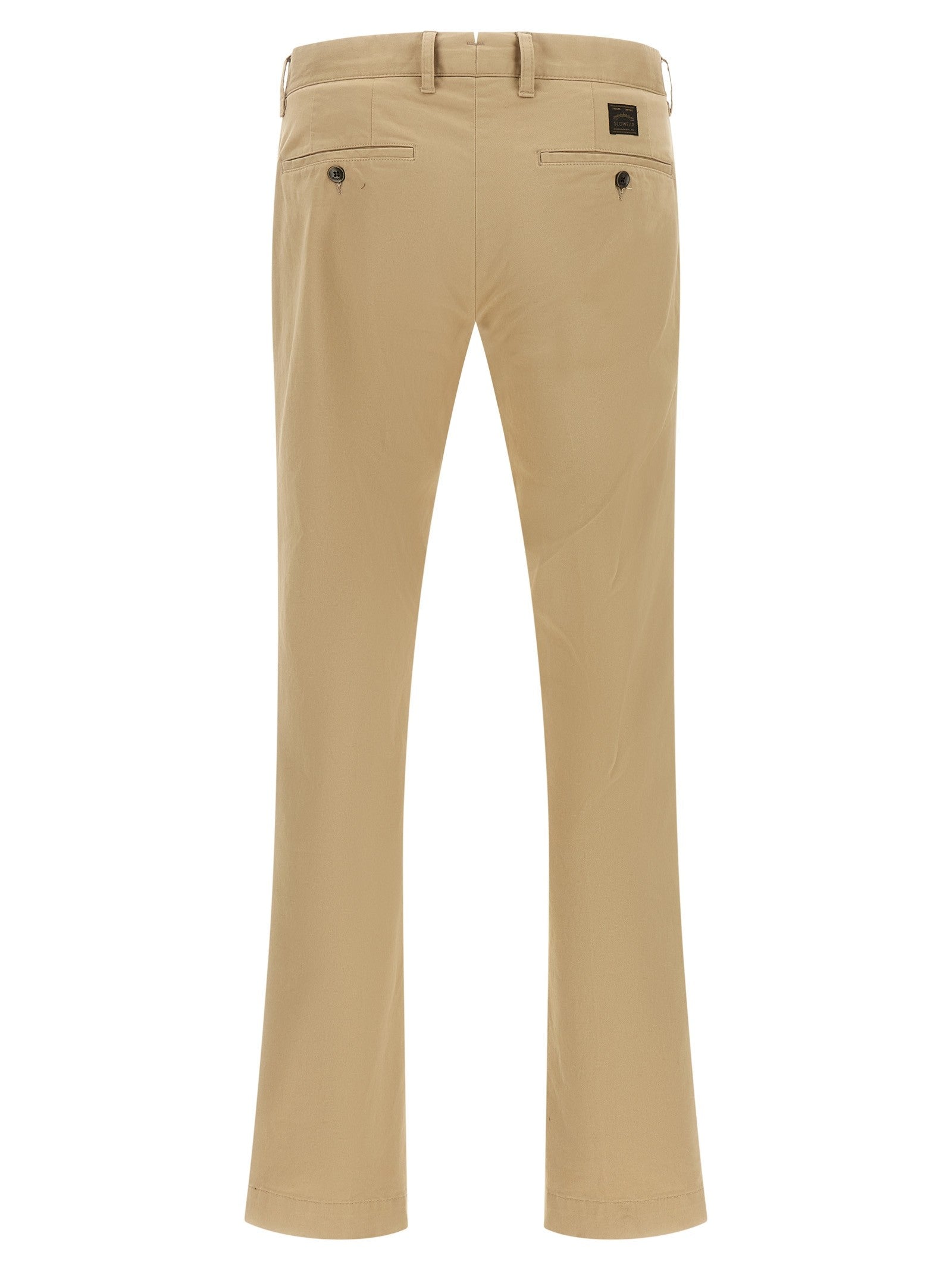Incotex Cotton Trousers Beige