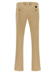 Incotex Cotton Trousers Beige