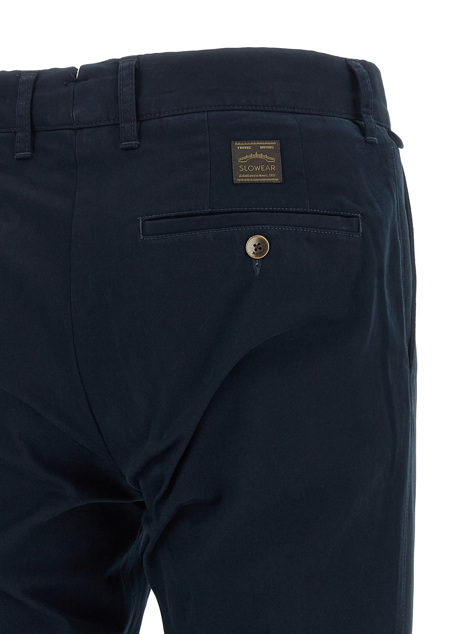 Incotex Cotton Trousers Blue