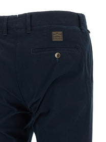 Incotex Cotton Trousers Blue