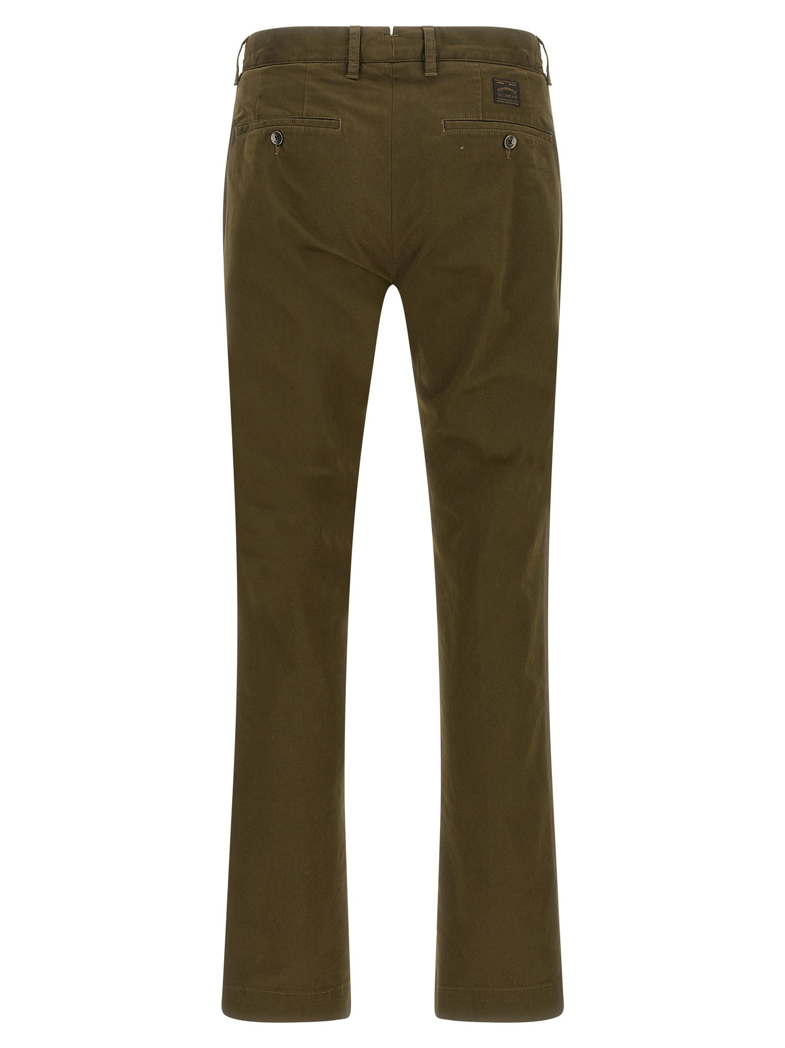 Incotex Cotton Trousers Green
