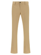 Incotex Cotton Trousers Beige