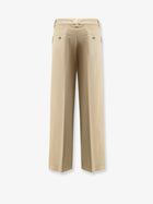 ASPESI Women's Cotton Trousers Green, view 2