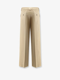 ASPESI Women's Cotton Trousers Green