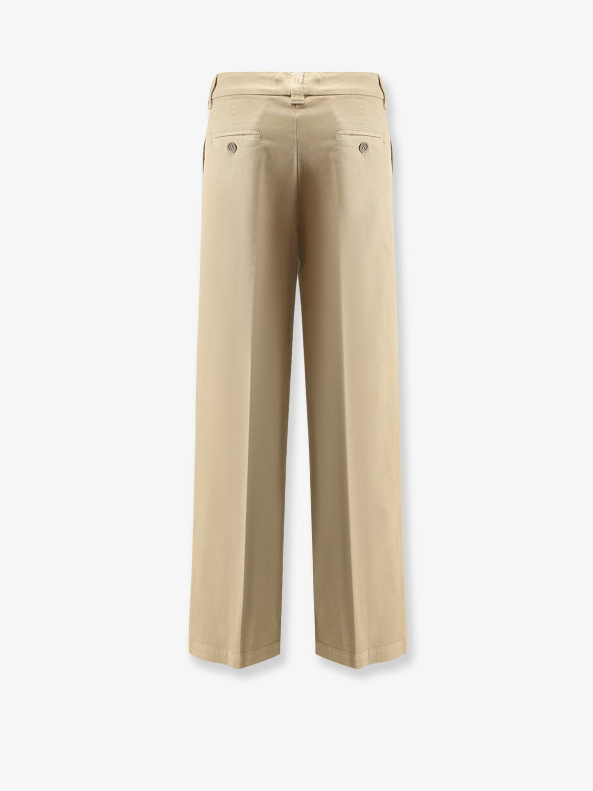 ASPESI Women's Cotton Trousers Green, view 2