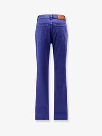 Chloé Women's Cotton Trousers Blue, view 2