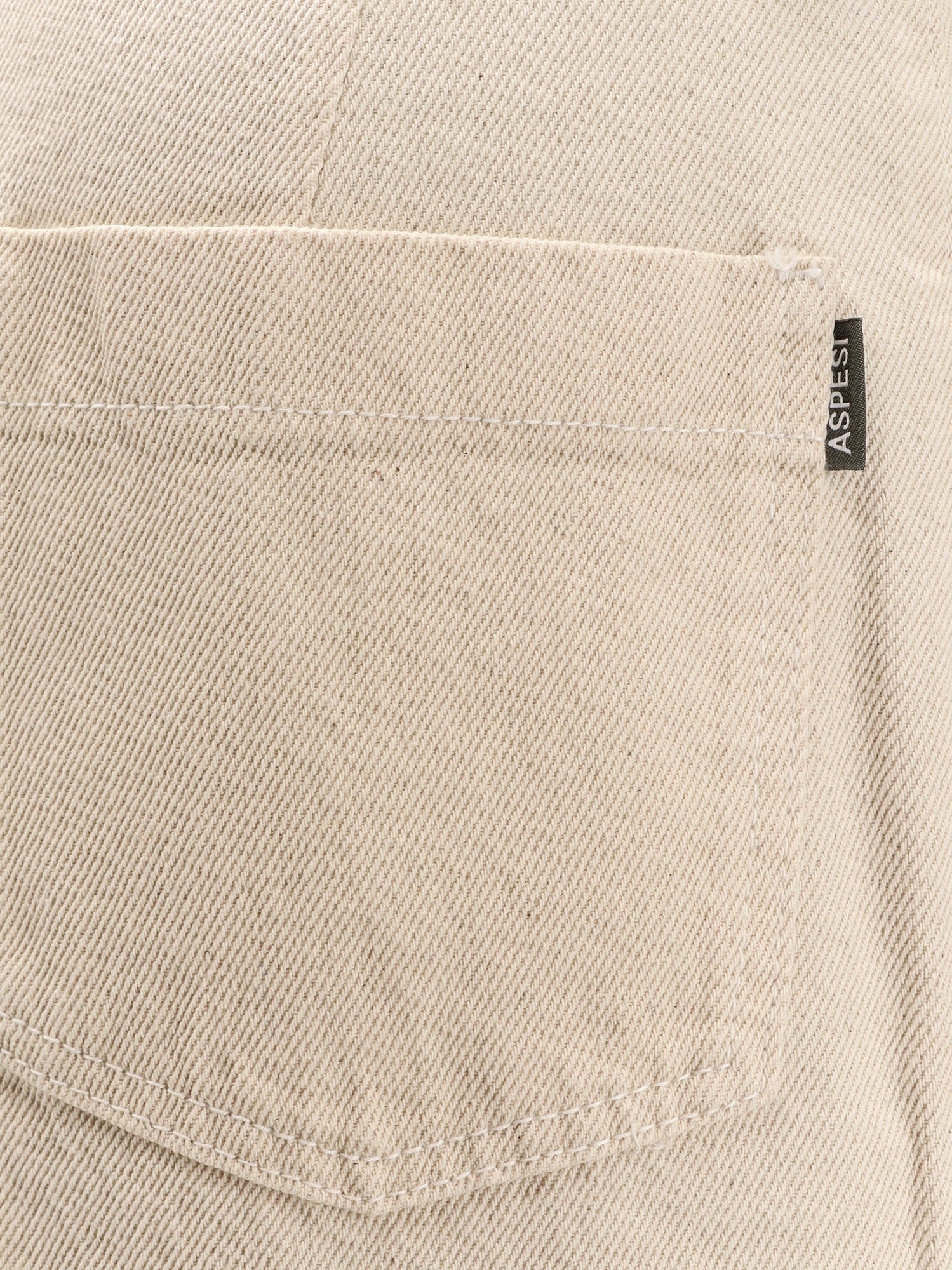 ASPESI Women's Cotton Trousers White ASPESI