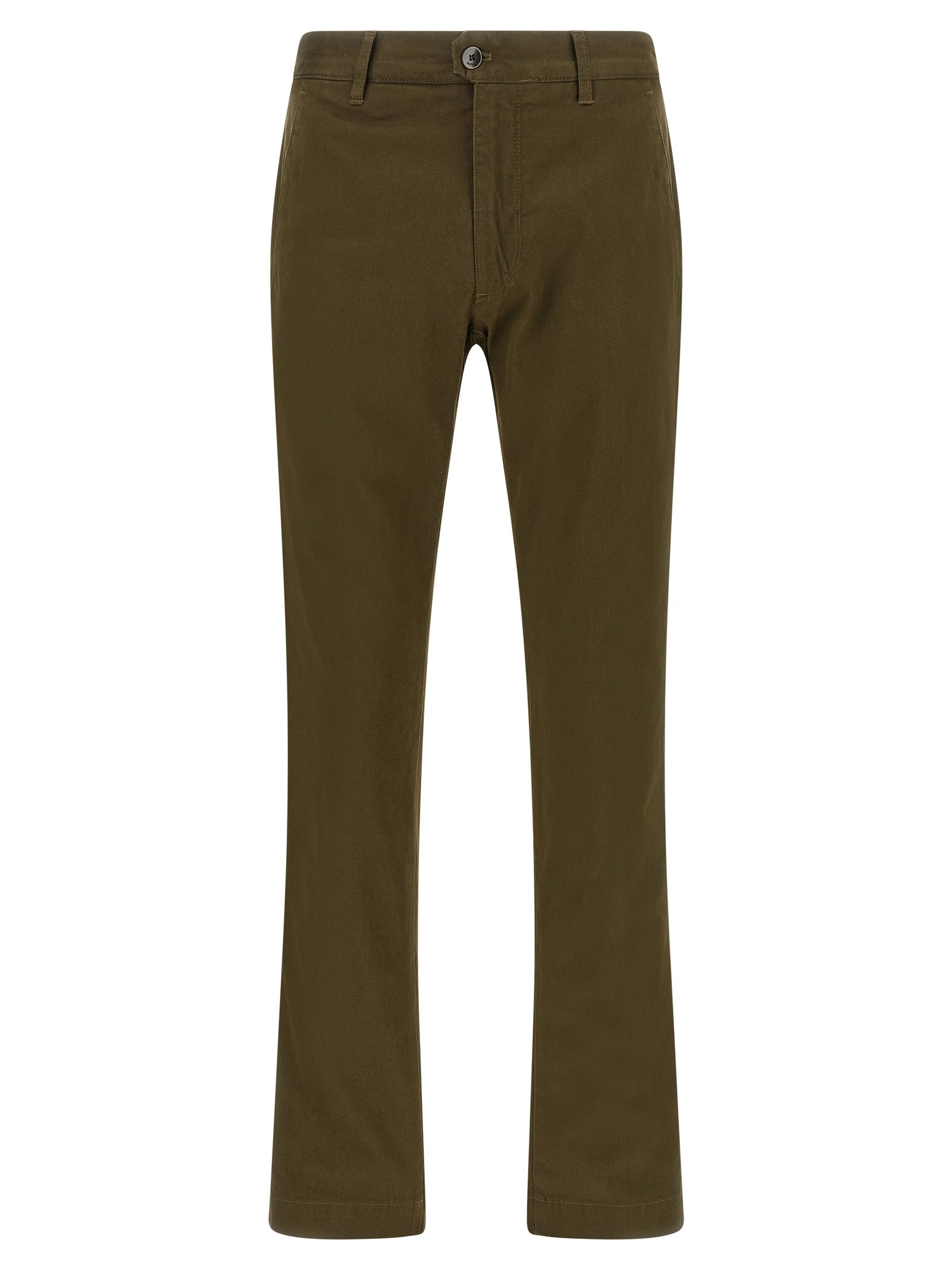Incotex Cotton Trousers Green