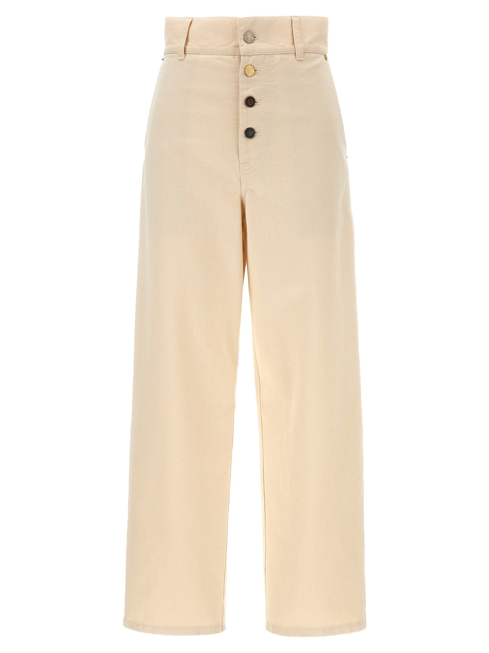 Moschino Cotton Trousers Beige