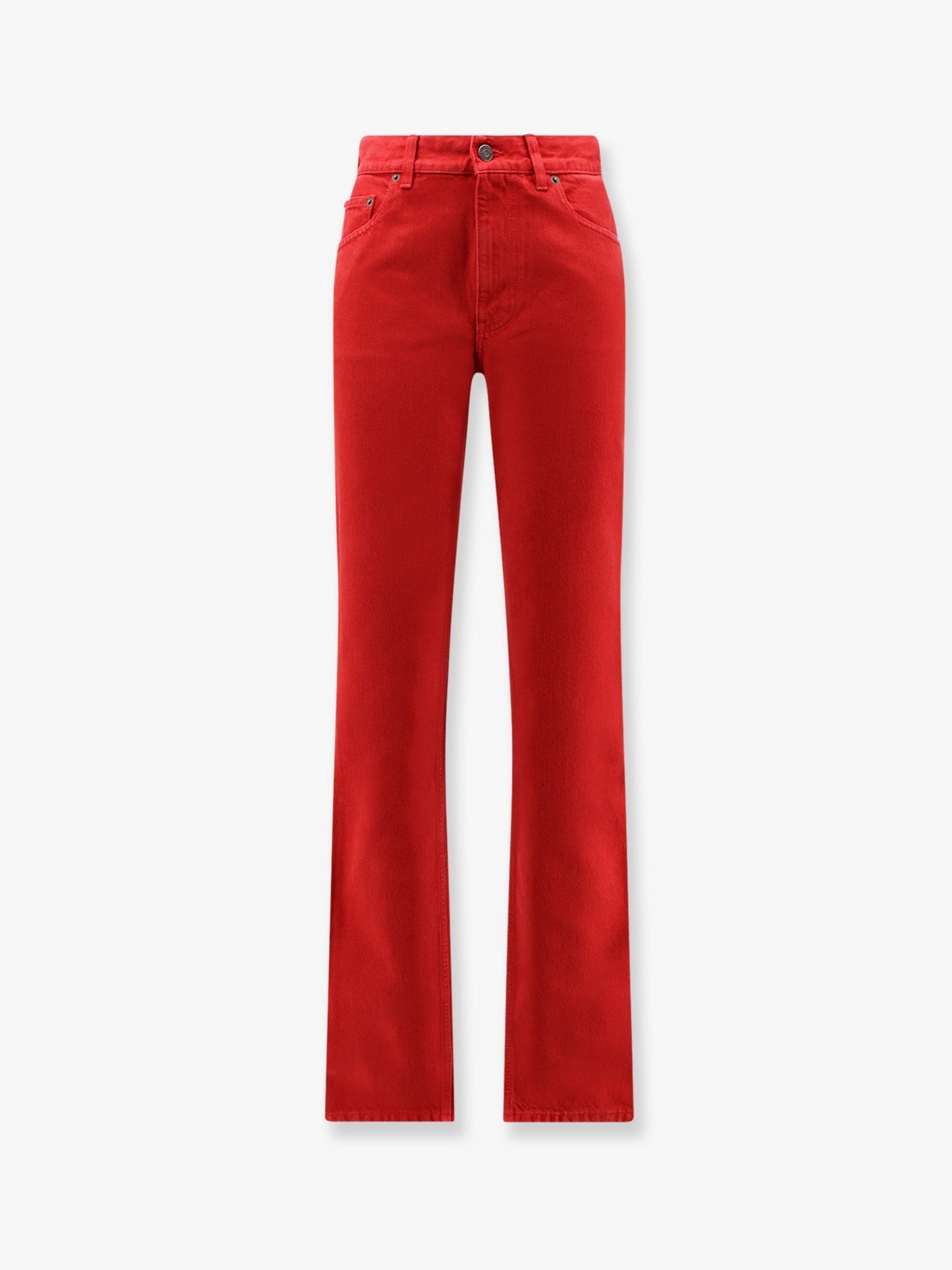 Chloé Women's Cotton Trousers Red