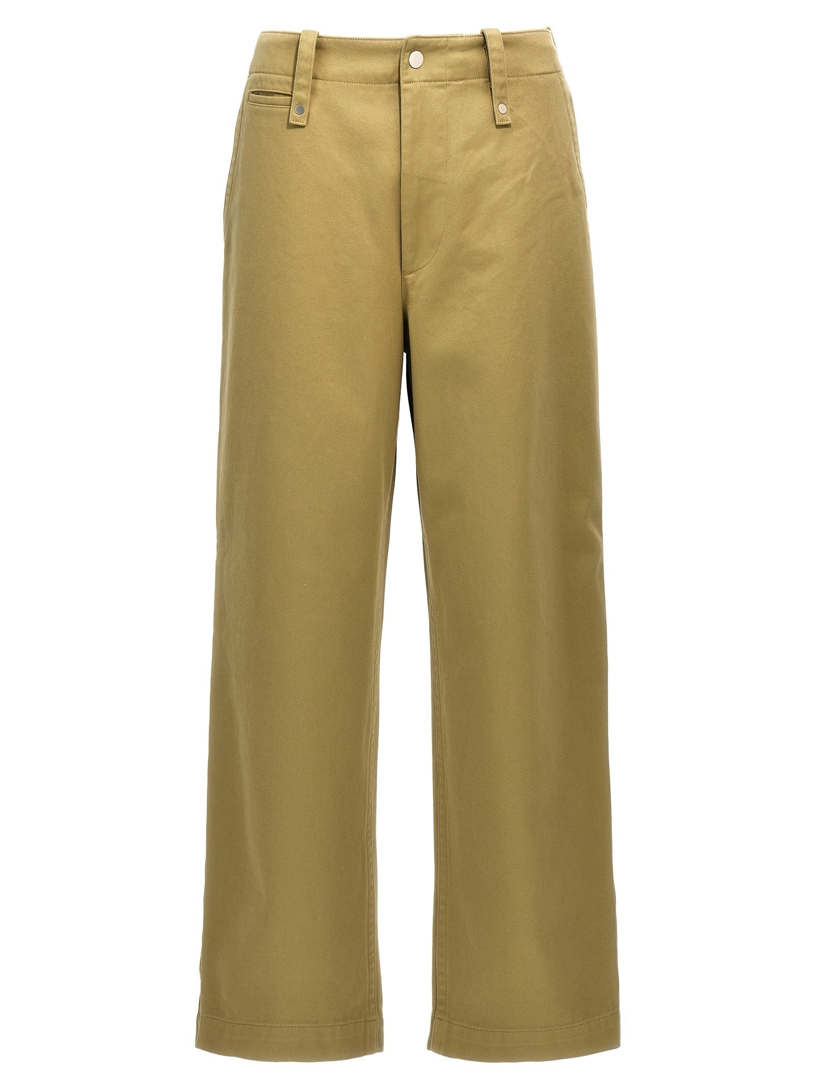 Burberry Cotton Trousers Beige