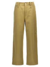 Burberry Cotton Trousers Beige