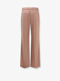 Chloé Women's Cotton Trousers Brown