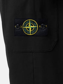 Stone Island Men's Cotton Trousers Black